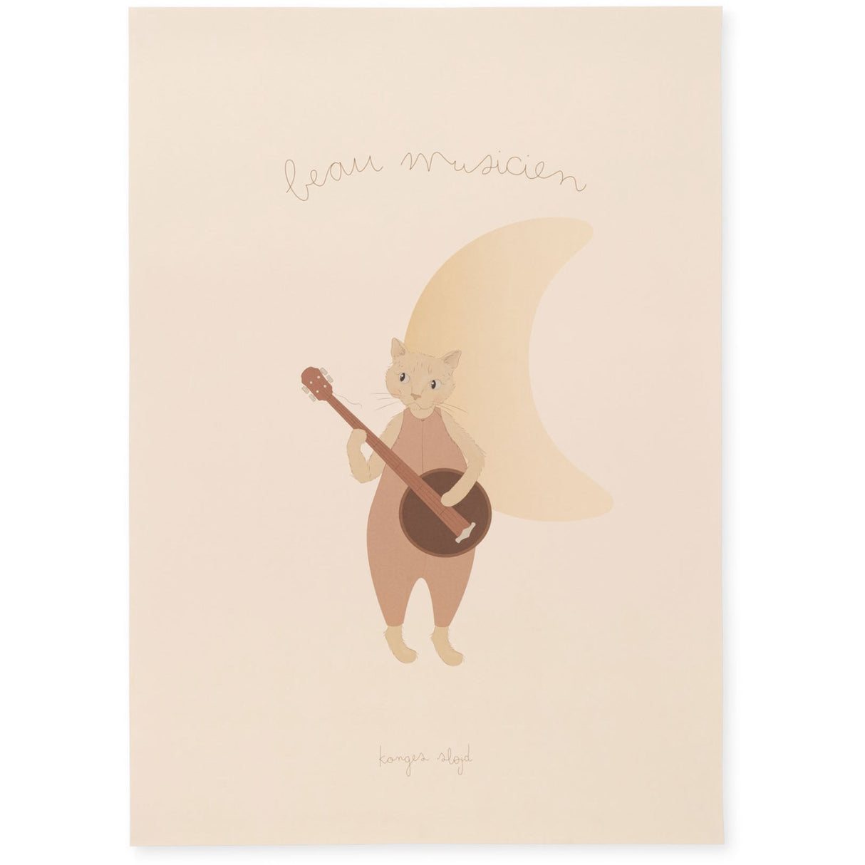 Konges Sløjd Belle Musicien Poster