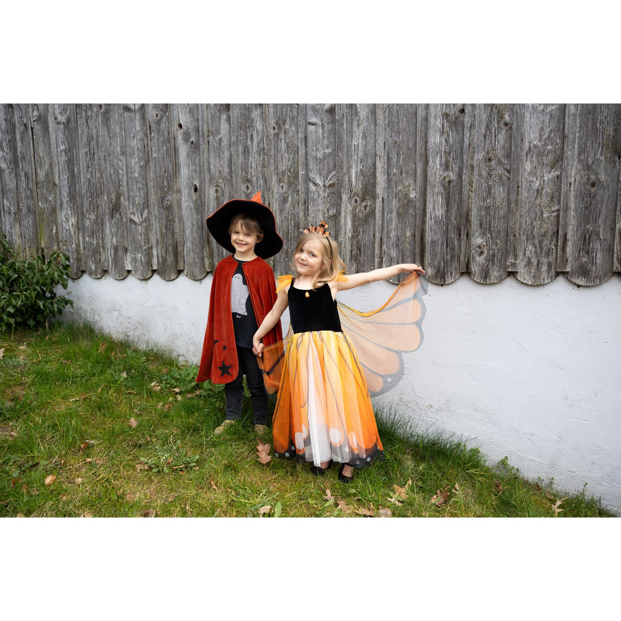 Great Pretenders Autum Embers Wizard Cape With Hat