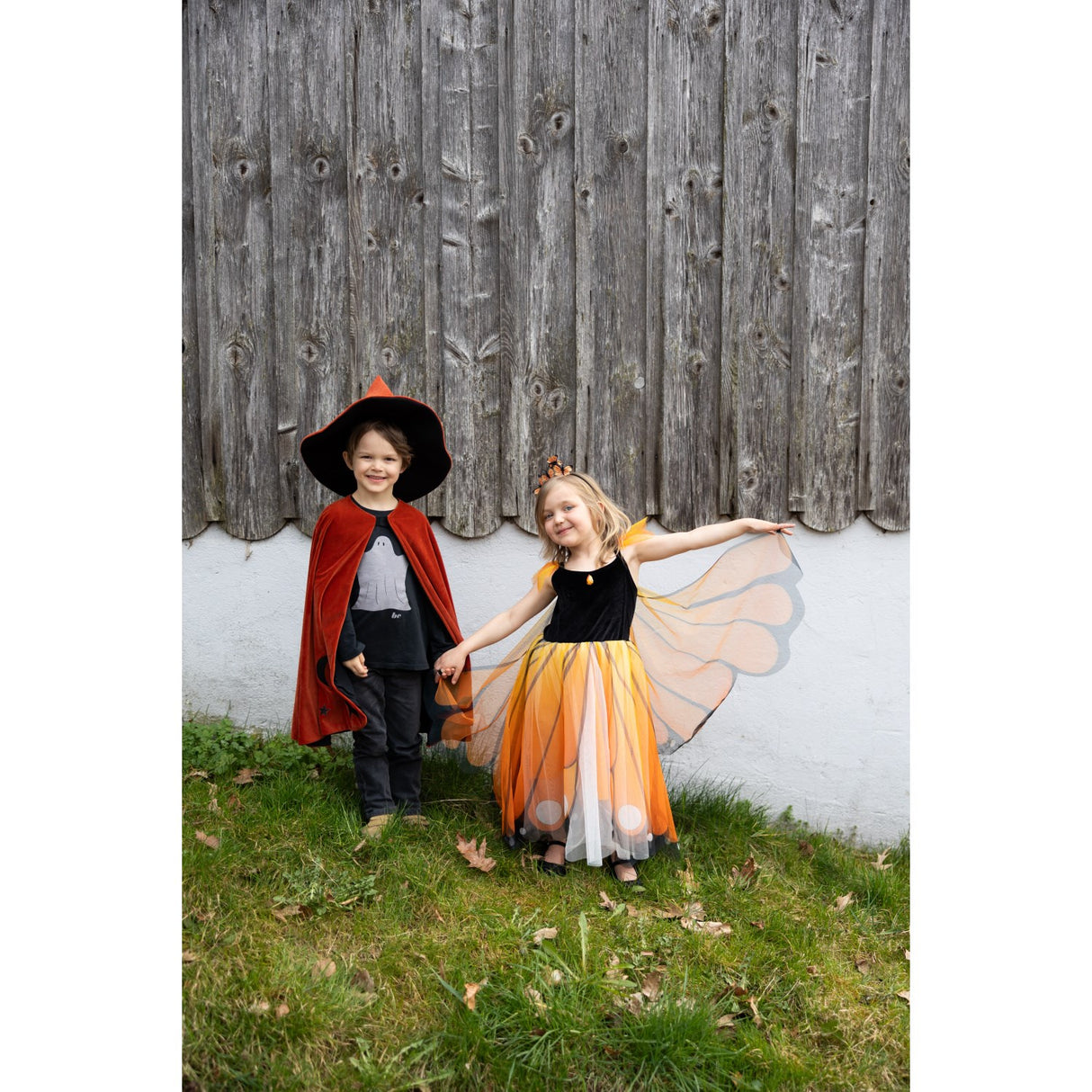 Great Pretenders Autum Embers Wizard Cape With Hat