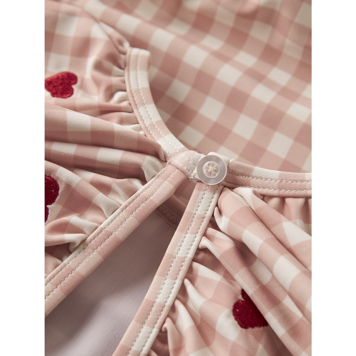 Lil'Atelier Misty Rose Nmffinley Ls Swimsuit Lil