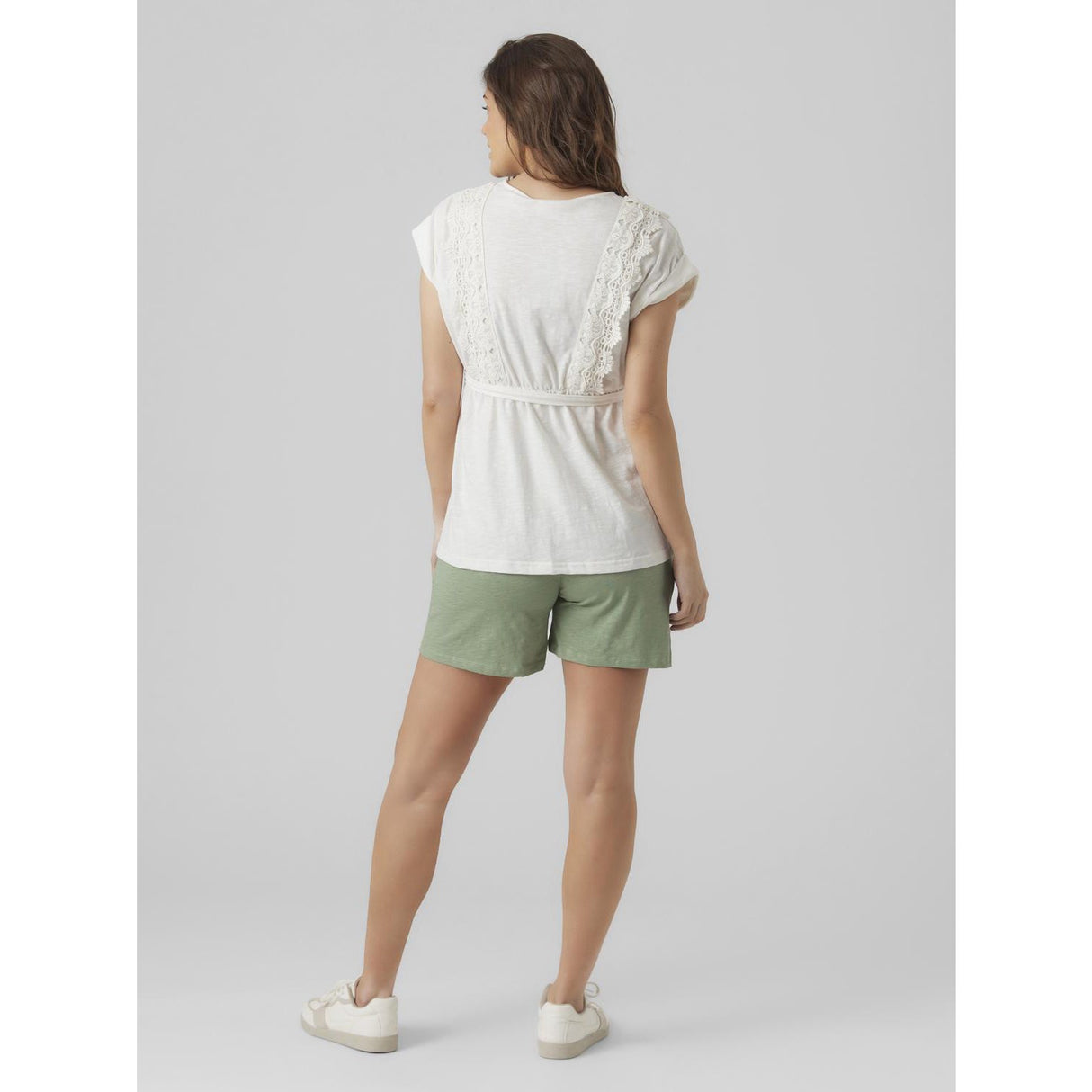 Mama;licious Snow White Crochet Mlalisa Mary Cap Jrs Top 2F. Noos