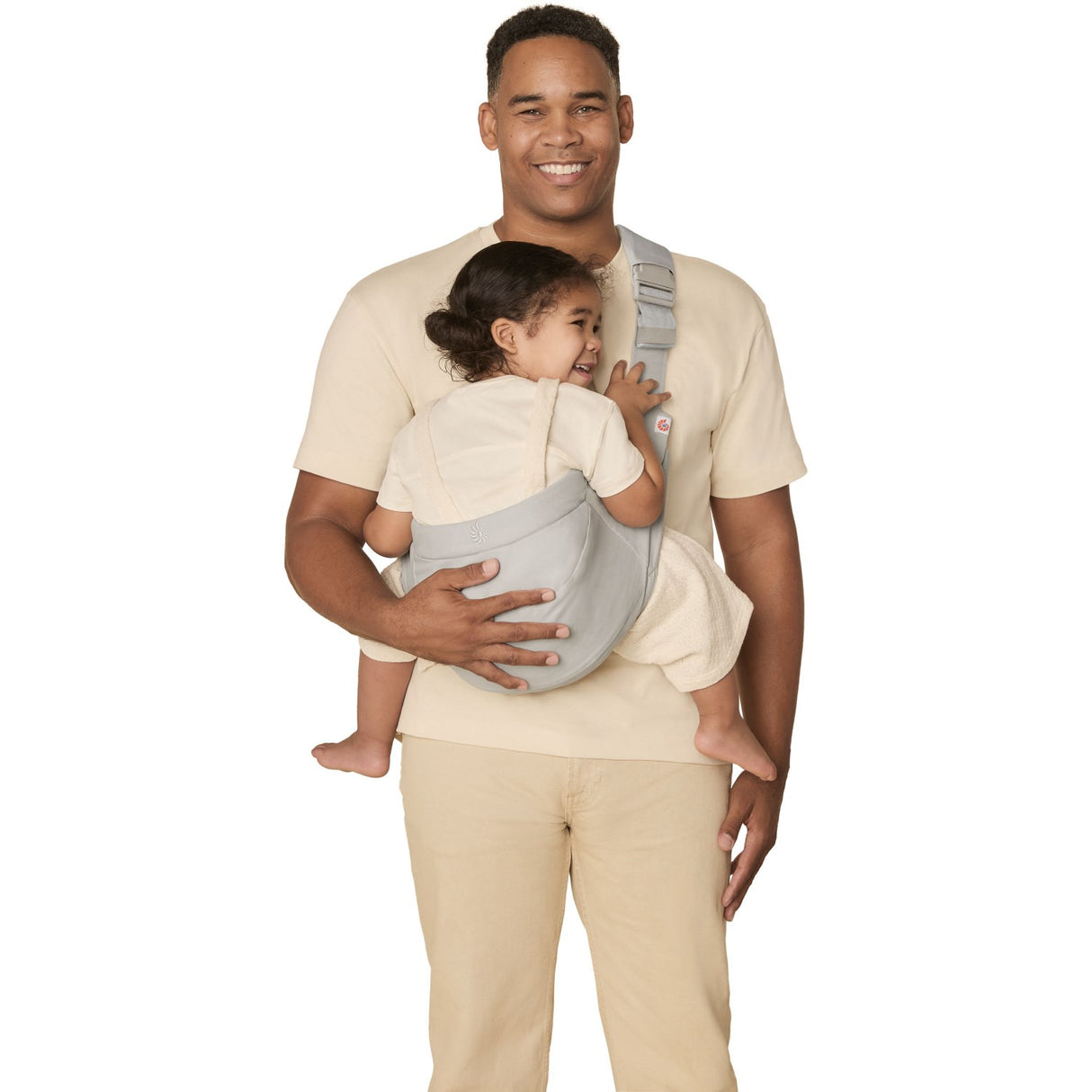 Ergobaby Pearl Grey Upsie Sling Carrier