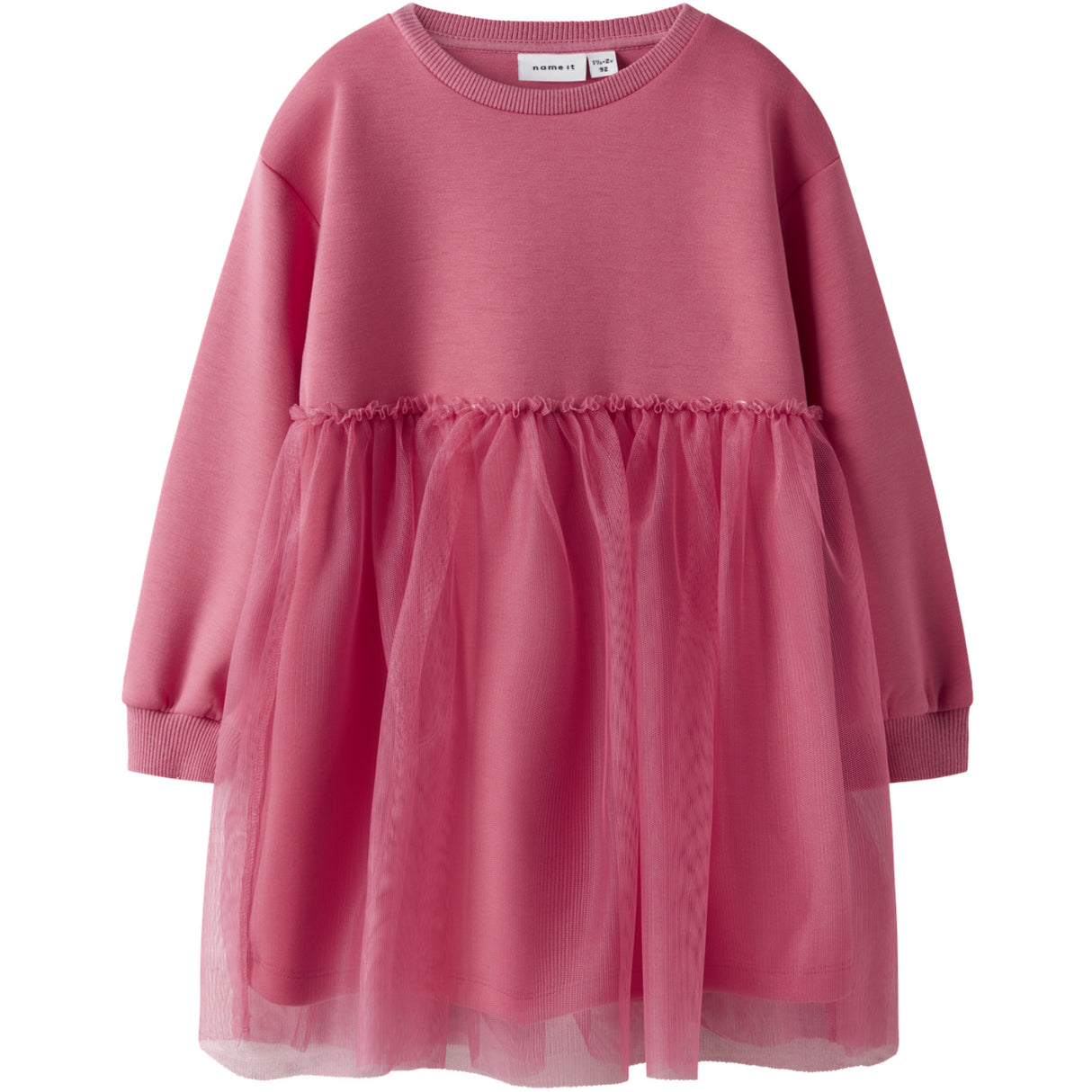 Name It Rapture Rose Nmfkersti Sweat Dress Unb