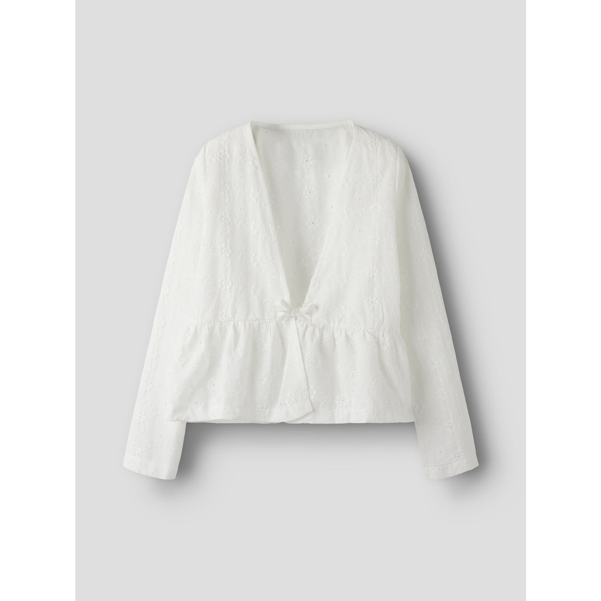 Name It Bright White Nkfkarlina Ls Shirt