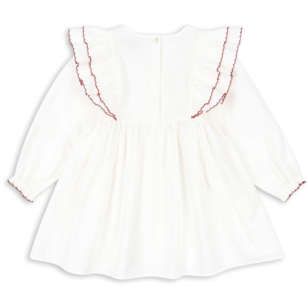 Konges Sløjd Pure White Coeur Dress Gots