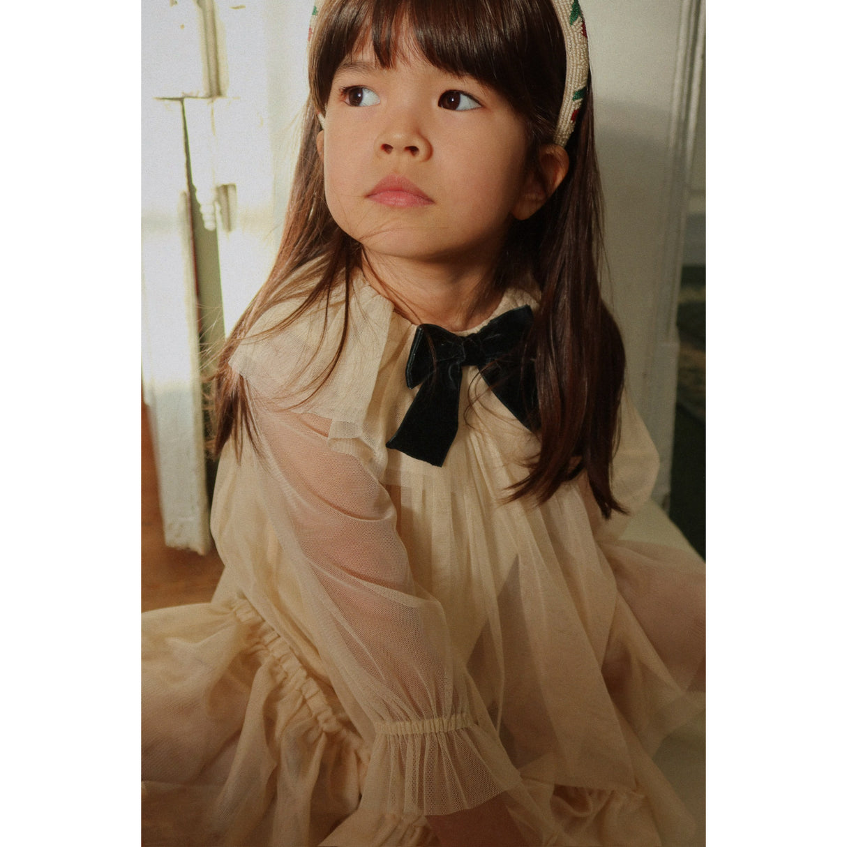 Konges Sløjd Parchment Bow Dress