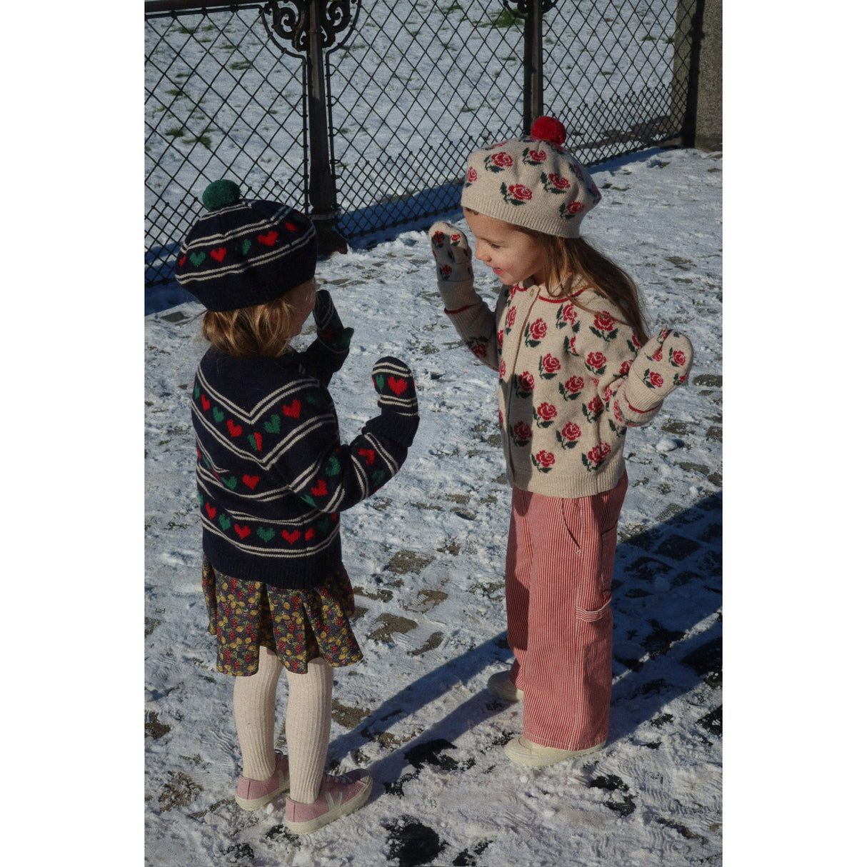 Konges Sløjd Rose Belou Knit Collar Cardigan