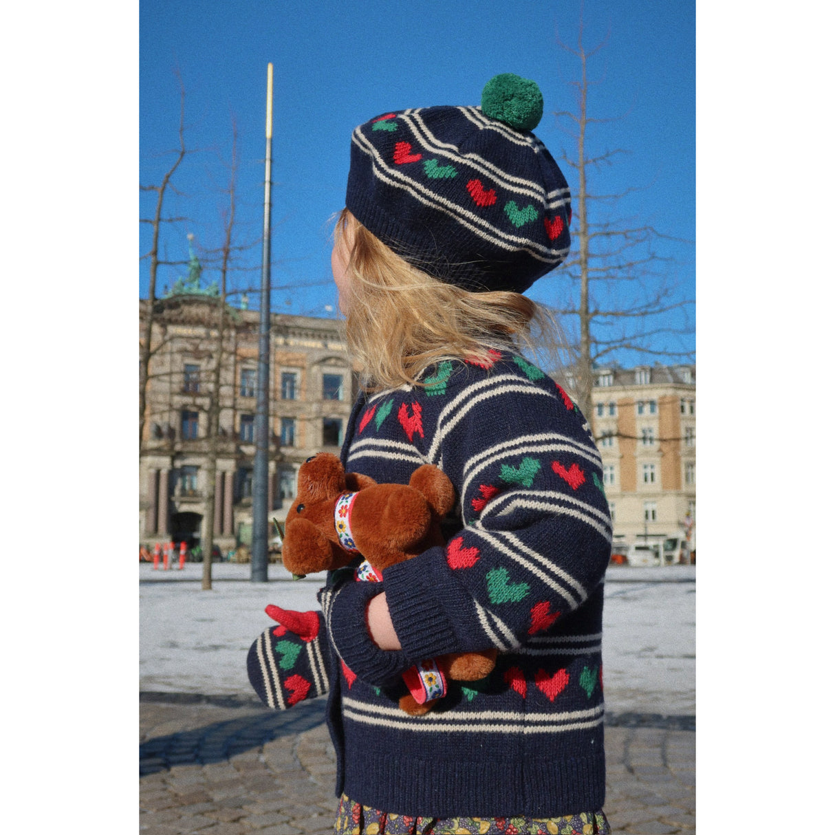Konges Sløjd Heart Belou Knit Beret
