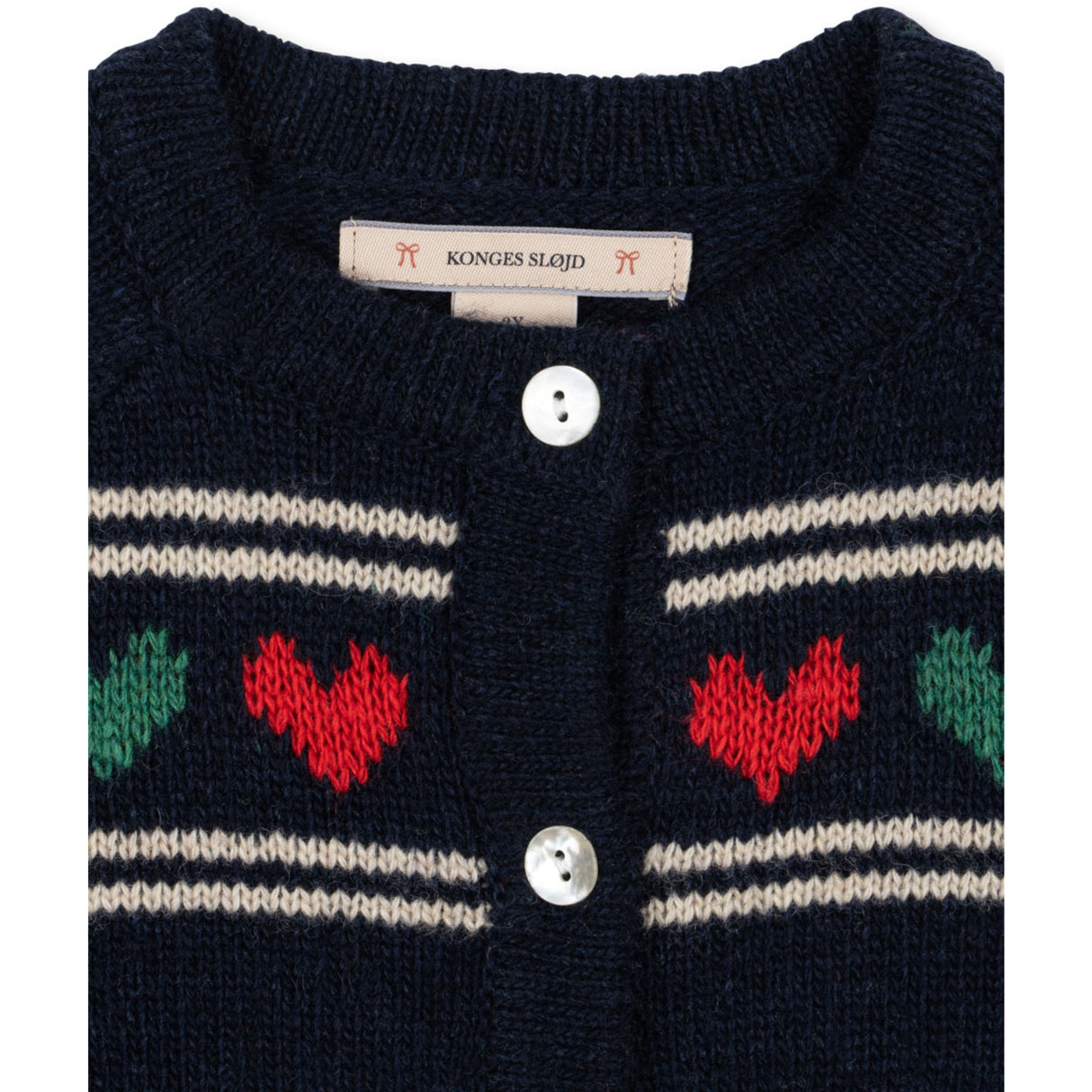 Konges Sløjd Heart Belou Knit Cardigan