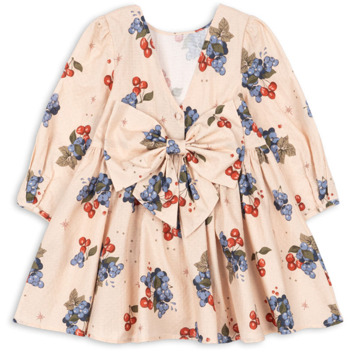 Konges Sløjd Cremona Avi Ls Bow Dress Gots