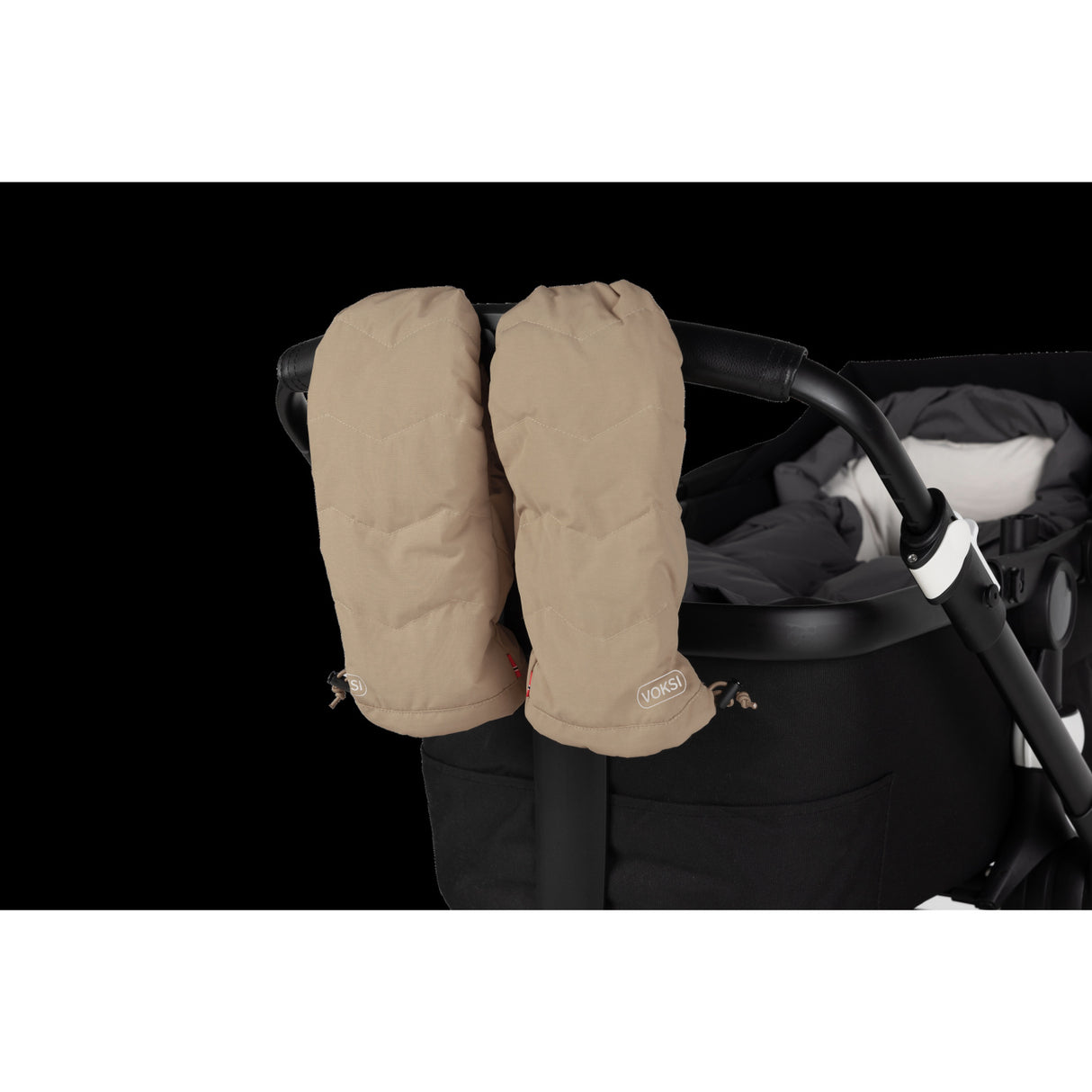 Voksi® Dark Sand Stroller Mittens