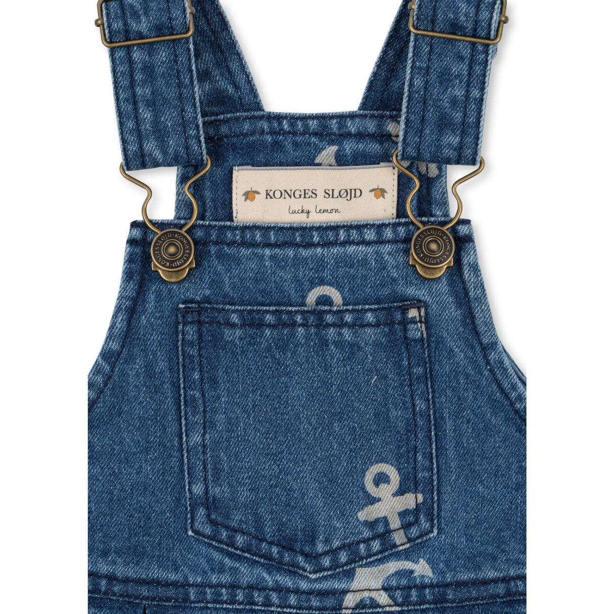 Konges Sløjd Anchor Aok Magot Overalls Denim Gots