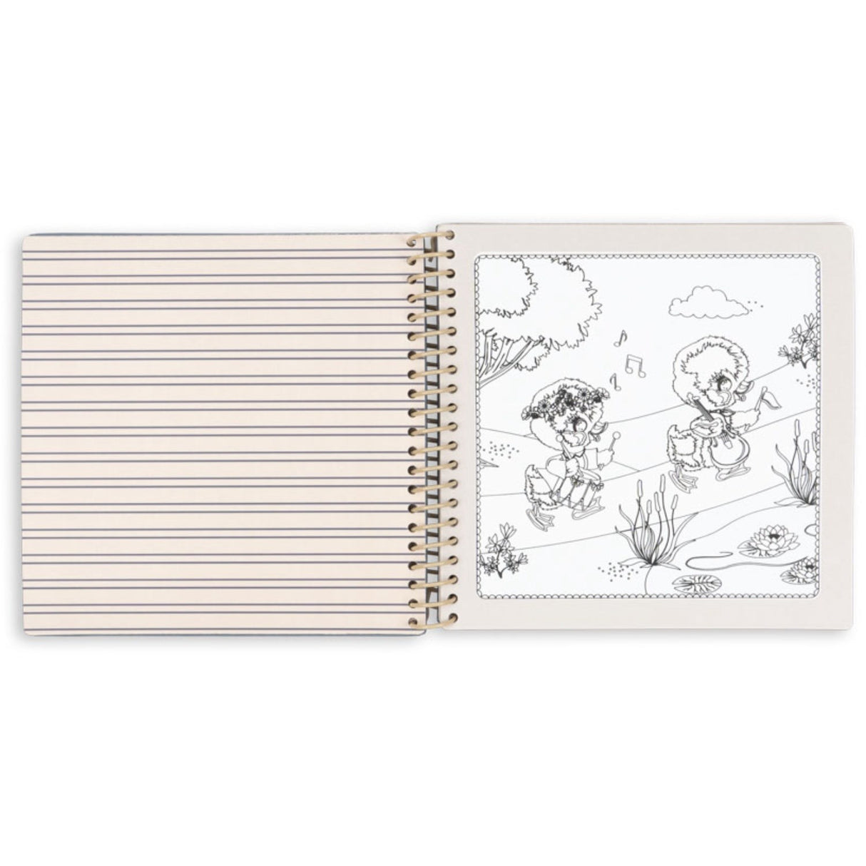 Konges Sløjd Duckling Magic Water Book Fsc