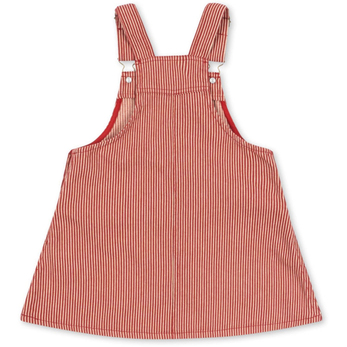Konges Sløjd Milk Rouge Stripe Luc Spencer Dress Gots
