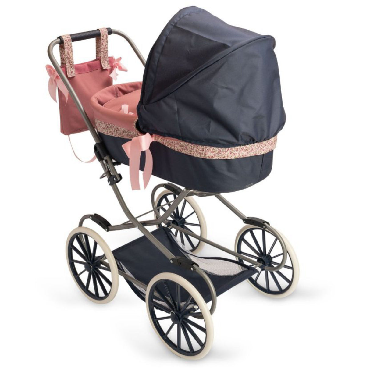 Así Martina Kollektion - Luksus Barnevogn, Lift Og Pram I Ét, Til Dukker 36–46 Cm