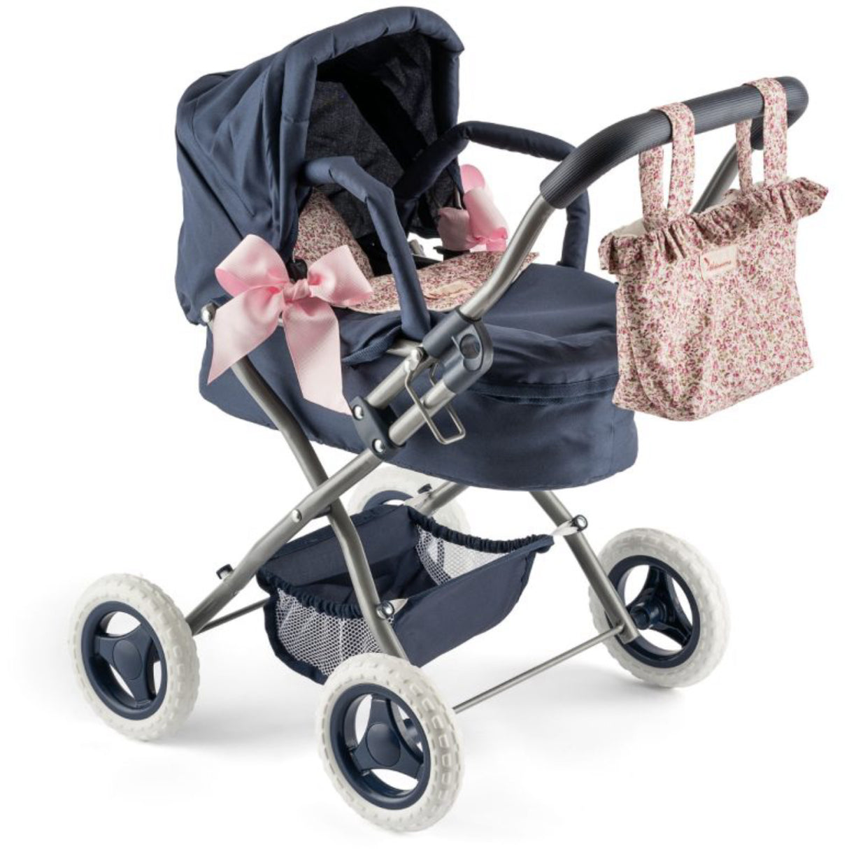 Así Martina Kollektion - Barnevogn, Lift Og Pram I Ét, Til Dukker 30–36 Cm