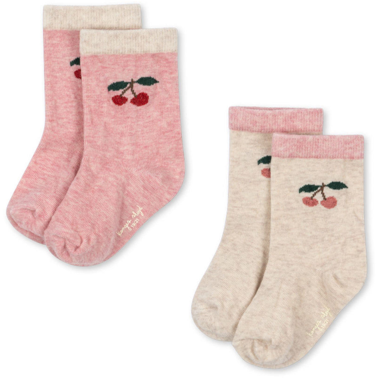 Konges Sløjd Cherry 2 Pack Cherry Socks