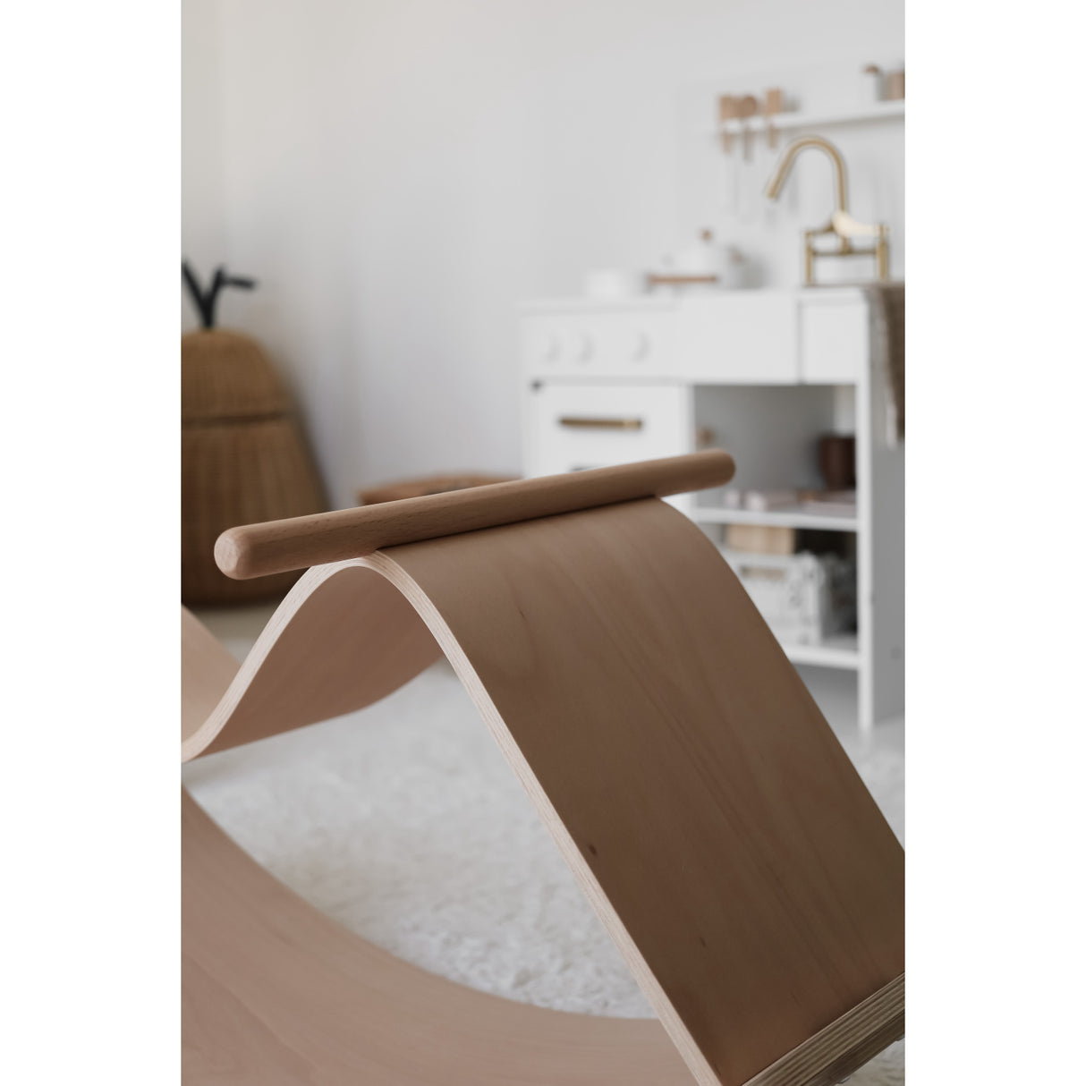 Curve Lab Natural Rocking Horse
