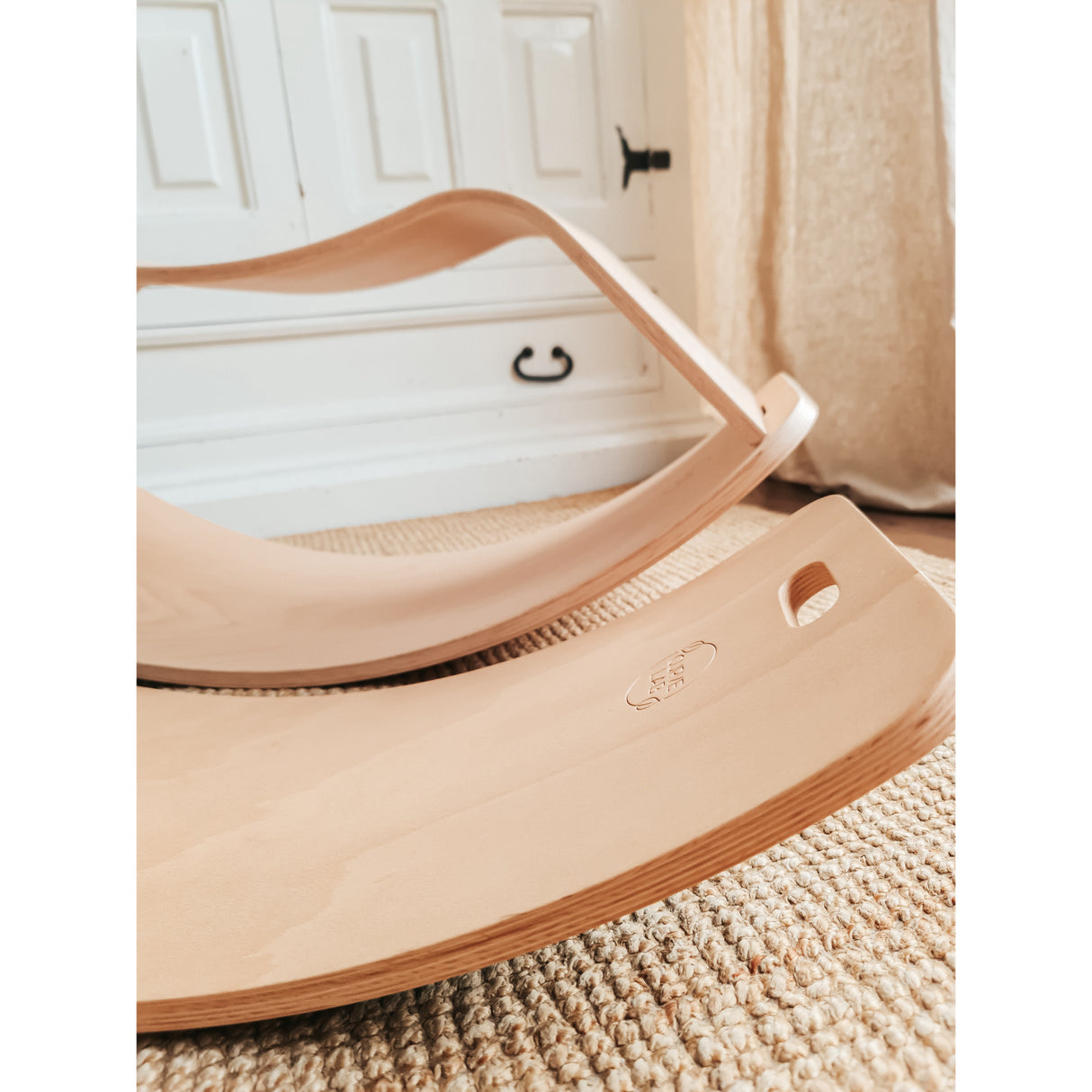 Curve Lab Natural Rocking Stool & Perfect Arc Balance Board