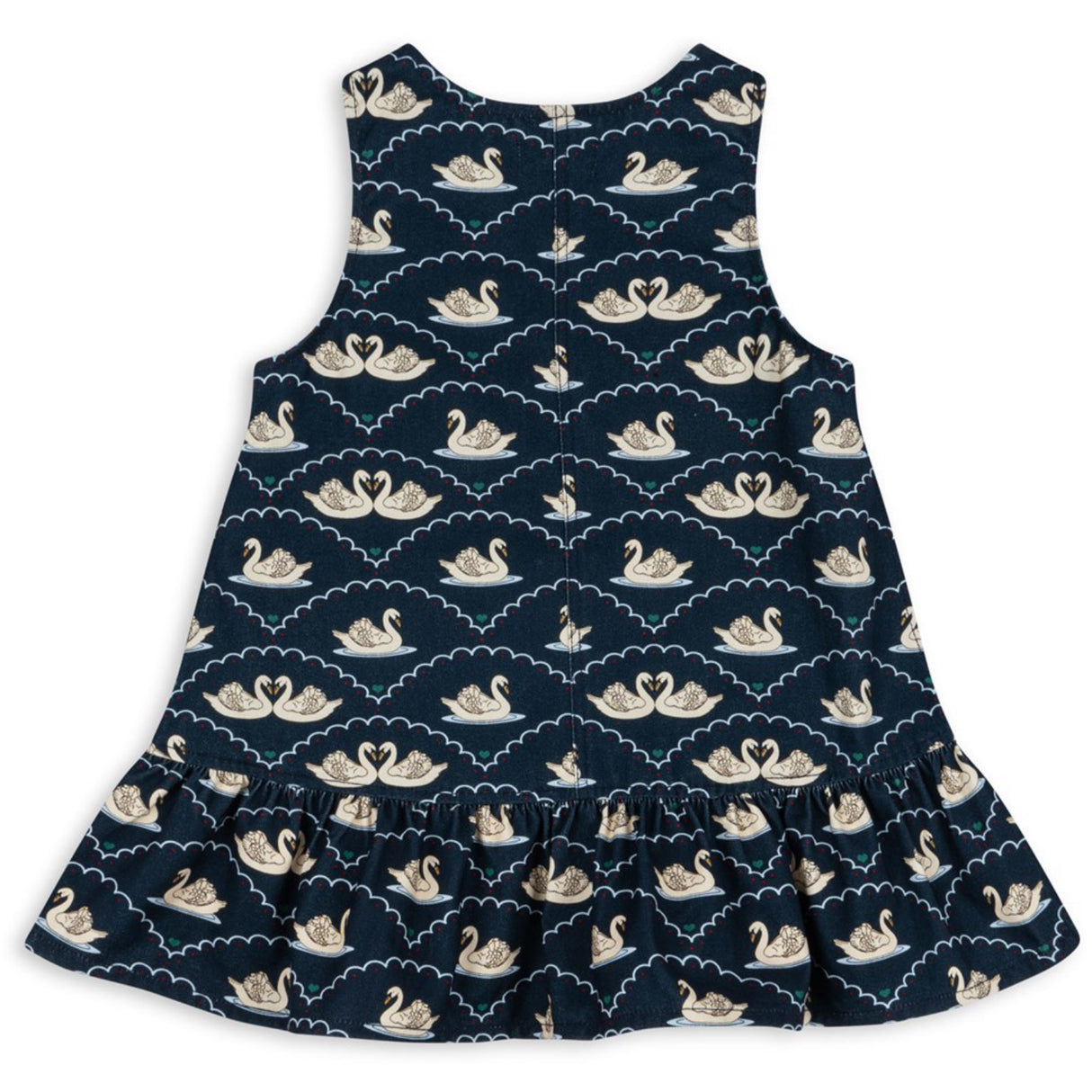 Konges Sløjd x Luksusbaby Swan Fen Dress Gots