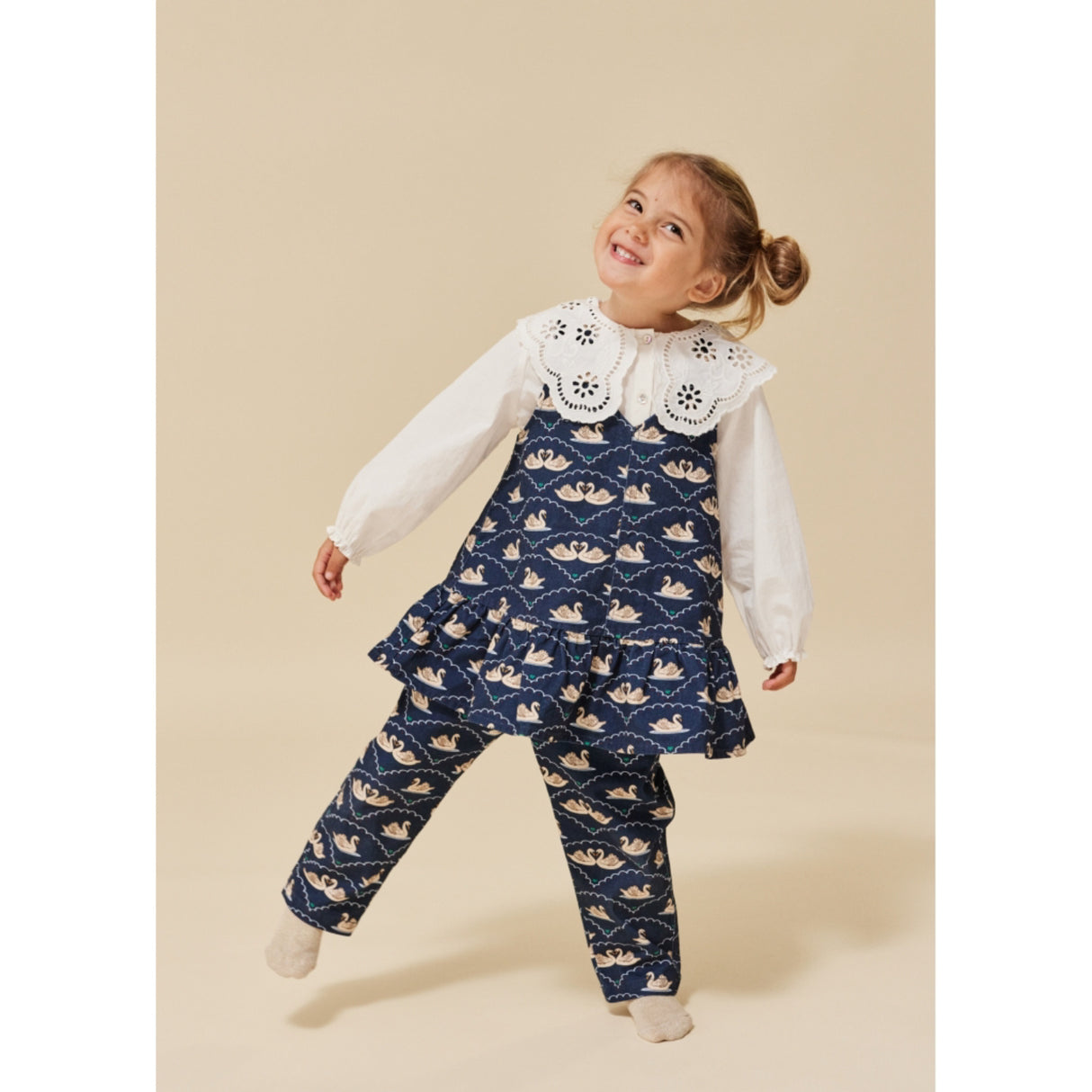 Konges Sløjd x Luksusbaby Swan Eclipse Fen Pants