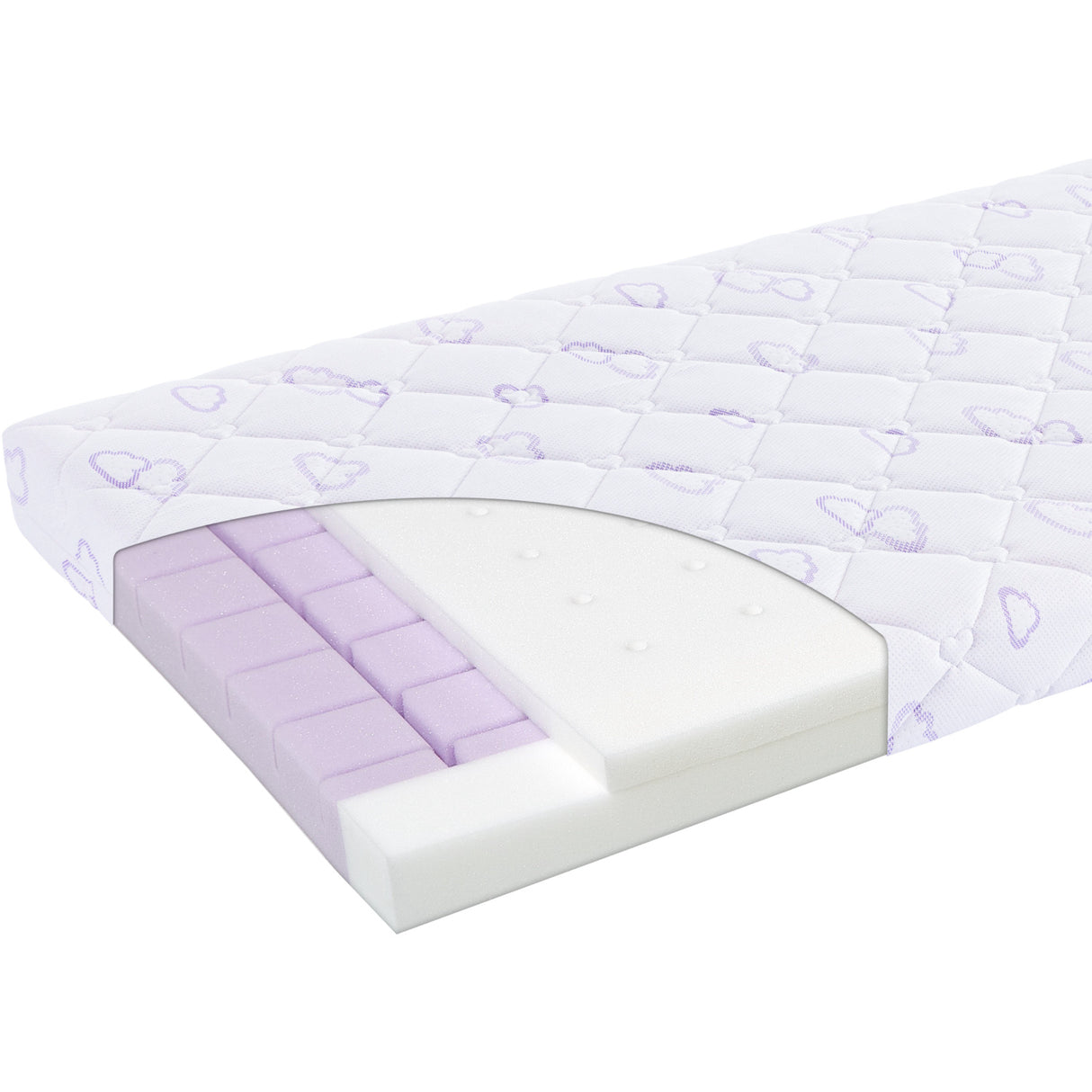 Träumeland White Mattress Air Flow Premium