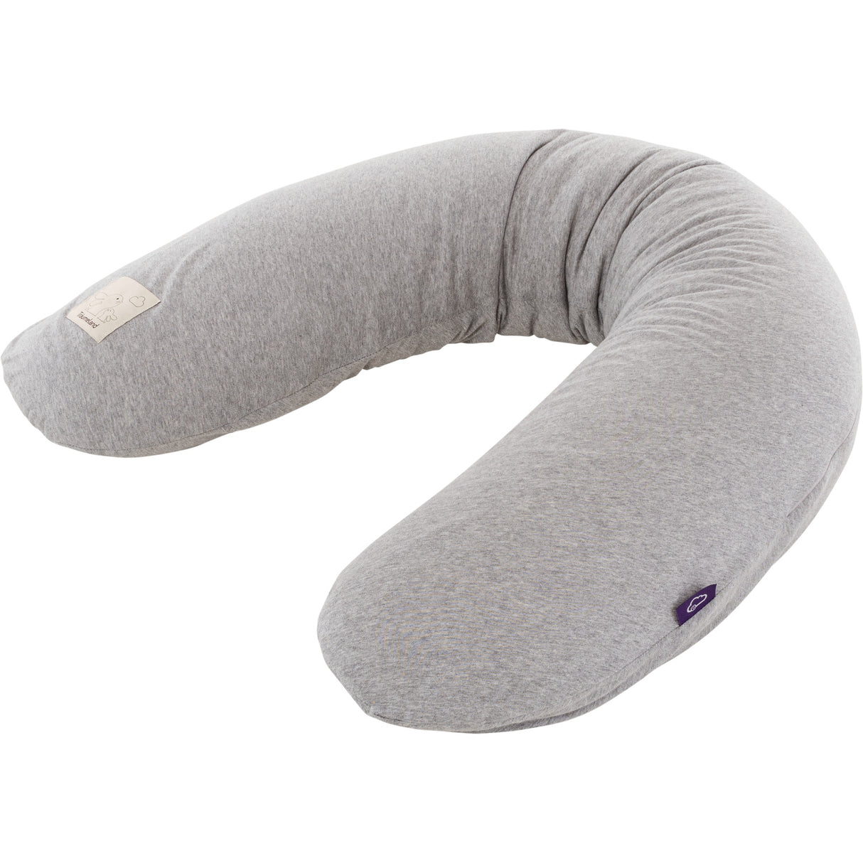 Träumeland Grey Elastic Nursing Pillow Grey Melange