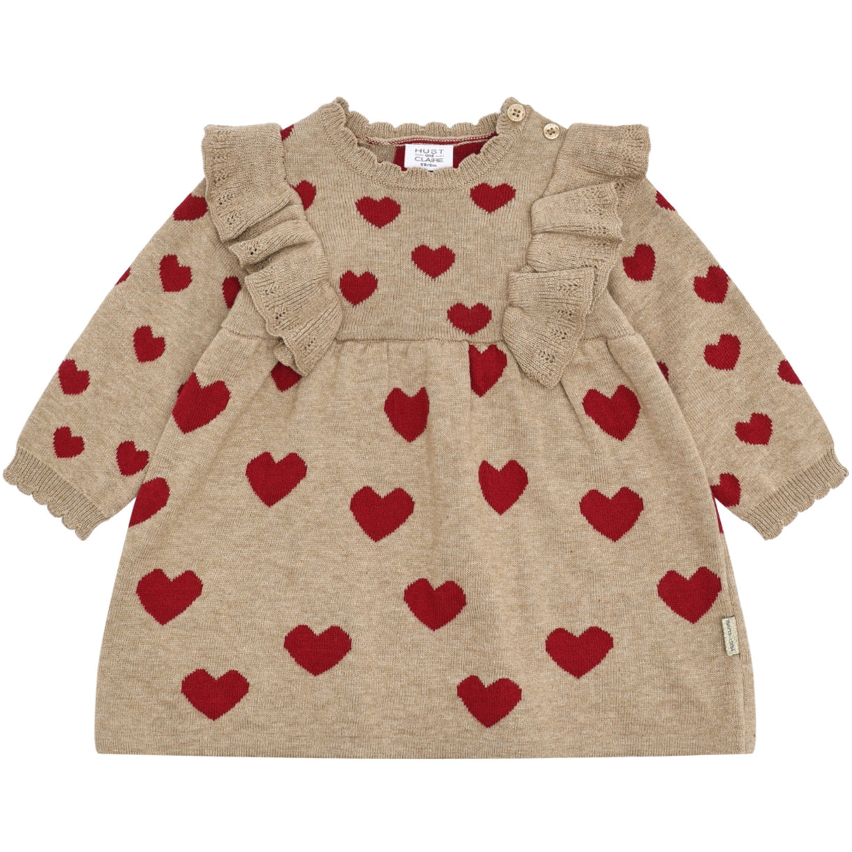 Hust & Claire Biscuit Kristel Heart