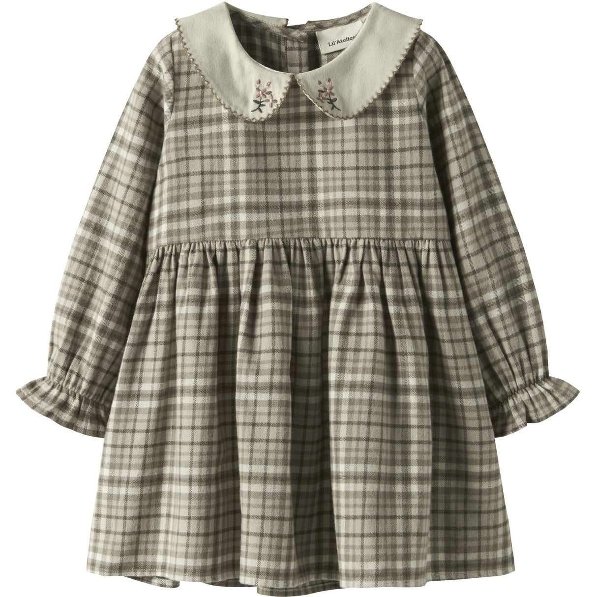 Lil'Atelier Sepia Tint Nmfrebel Ls Dress Lil
