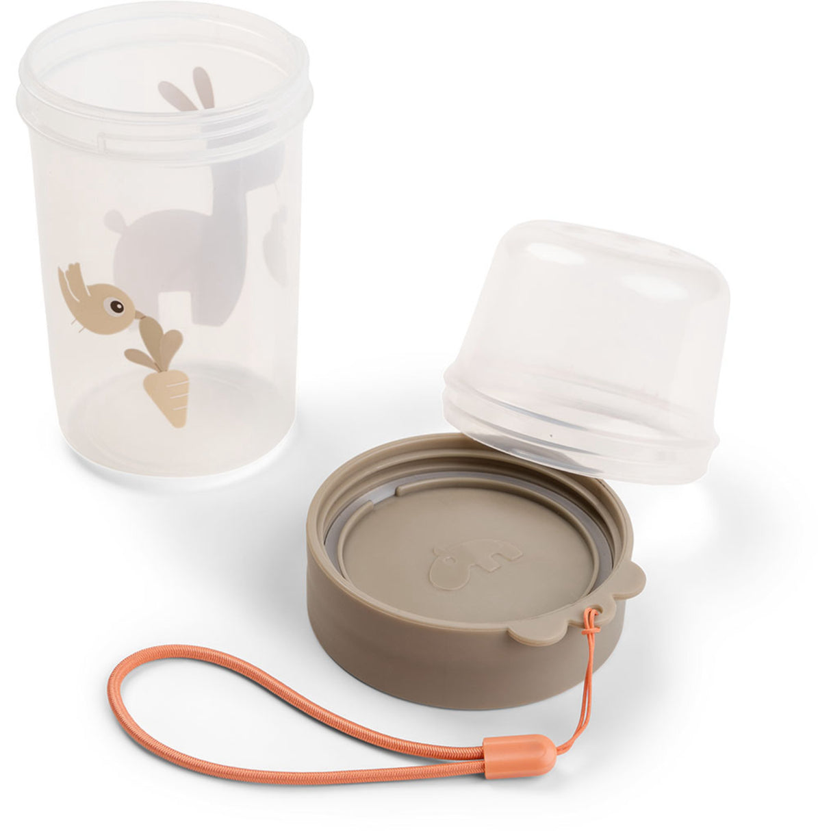 DonebyDeer Sand To Go 2-Way Snack Container L Lalee
