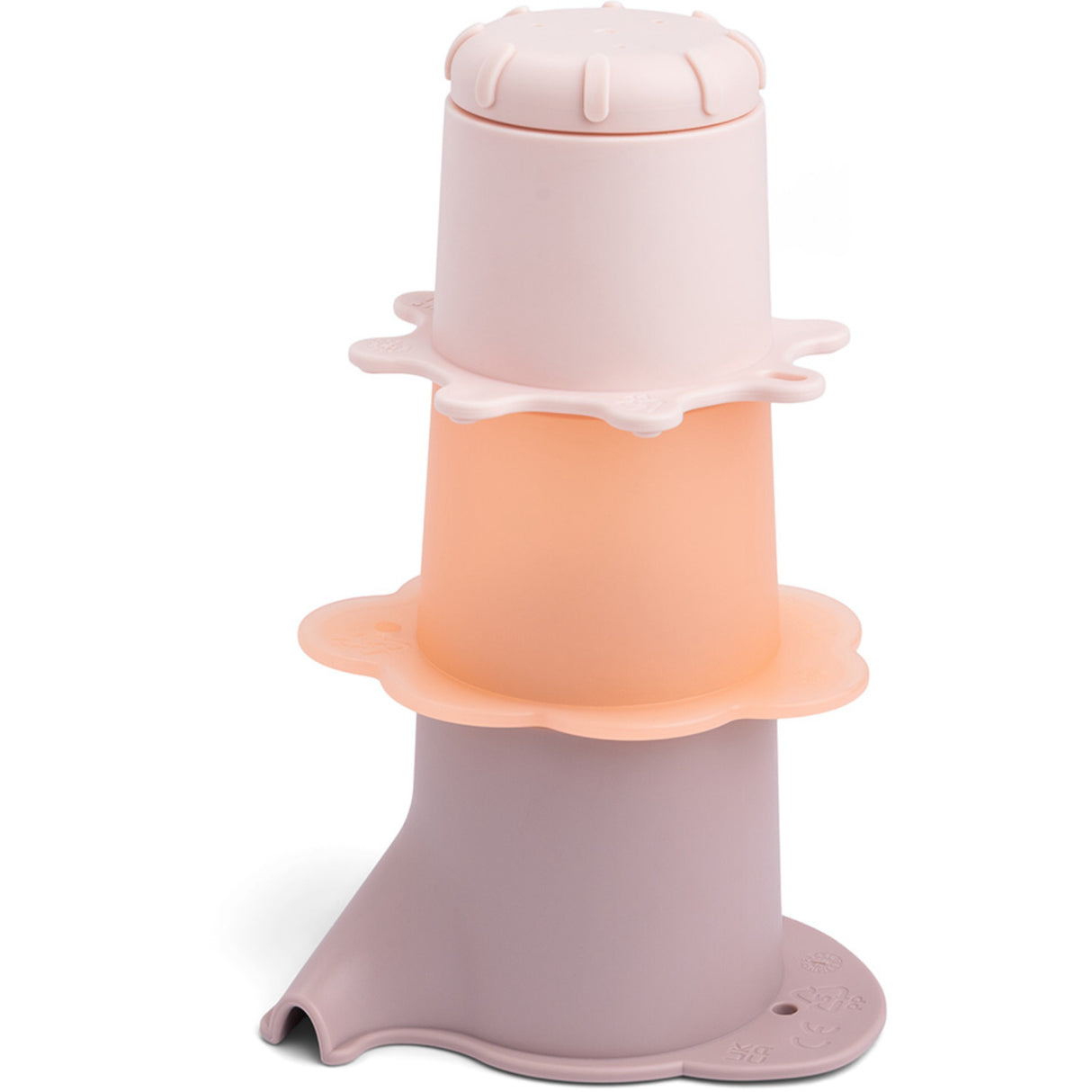 DonebyDeer Powder Water Play & Stacking Cups 3 Pieces Elphee