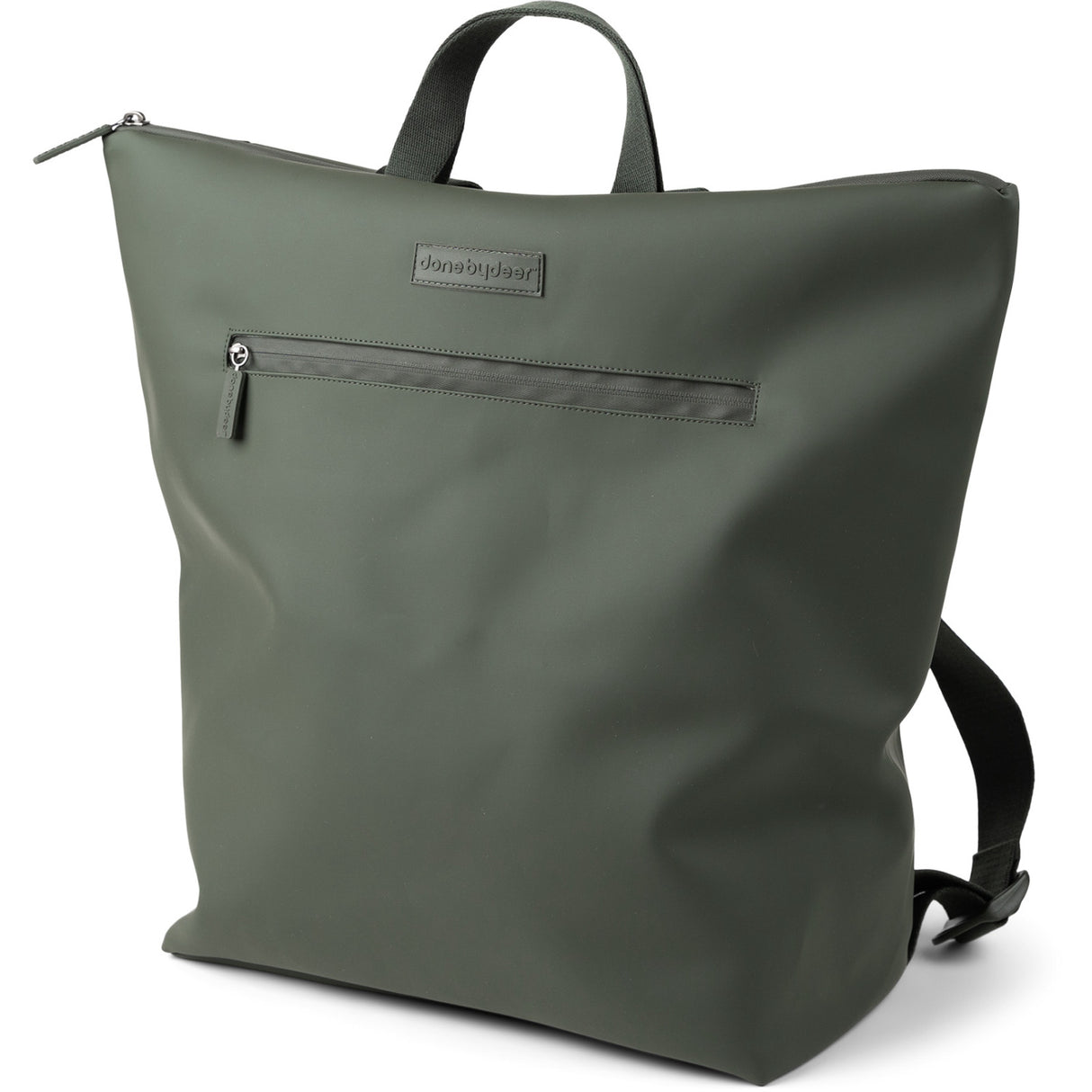 DonebyDeer Green Changing Backpack