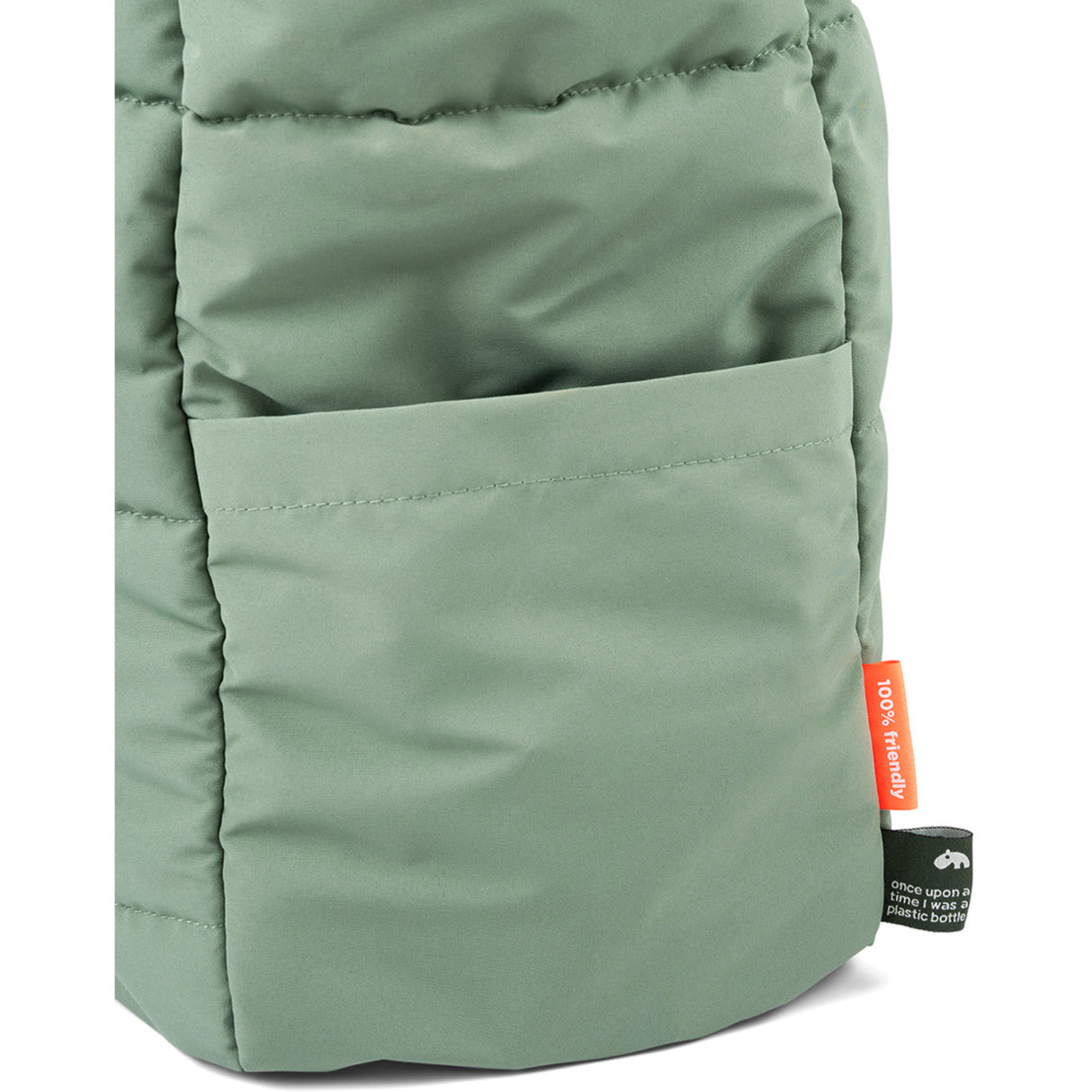 DonebyDeer Green Quilted Changing Tote Bag