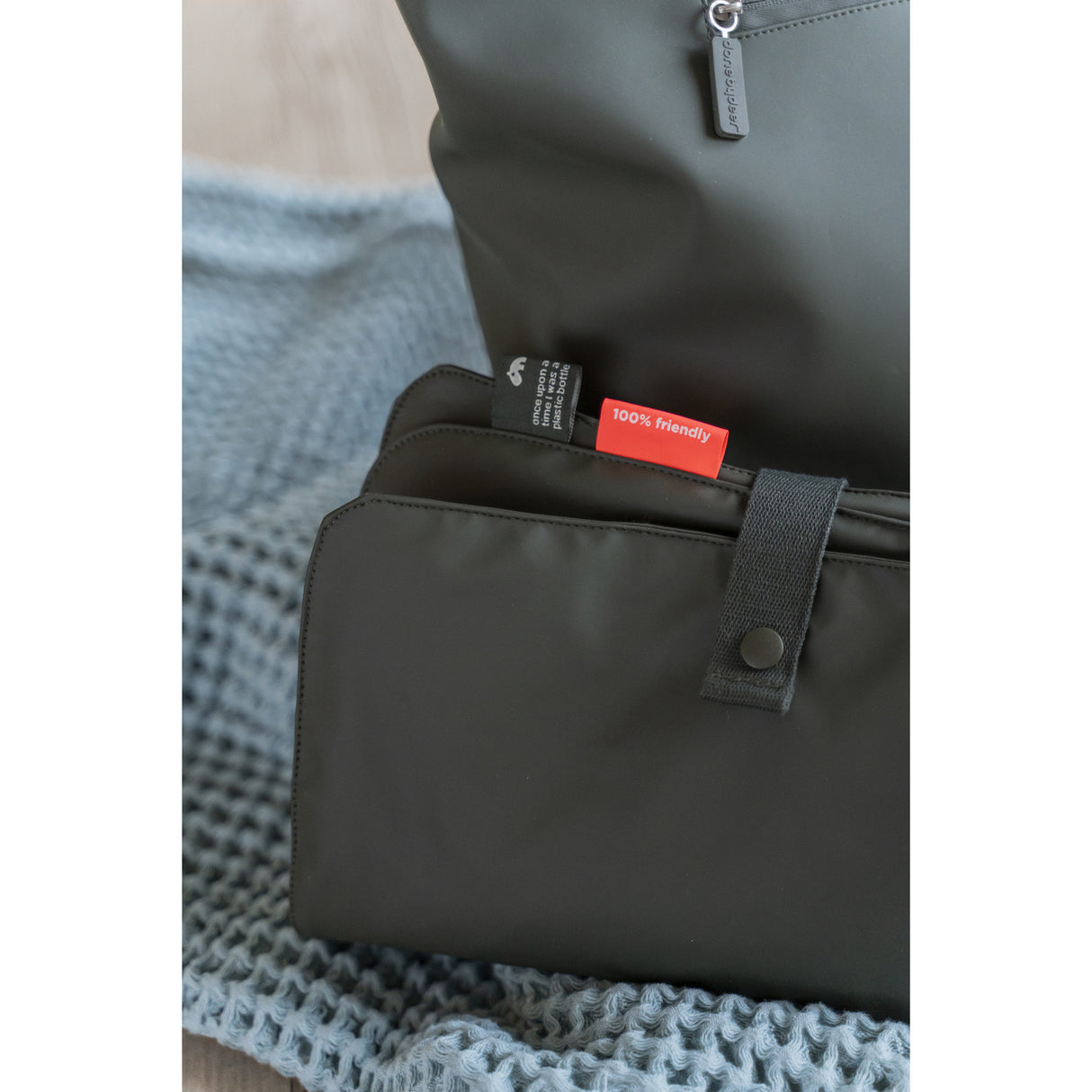 DonebyDeer Green Changing Backpack