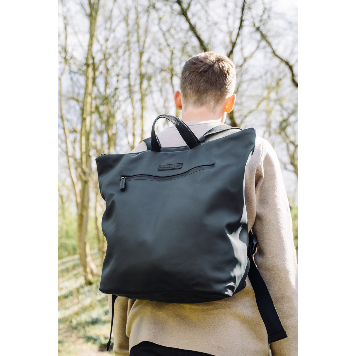 DonebyDeer Black Changing Backpack