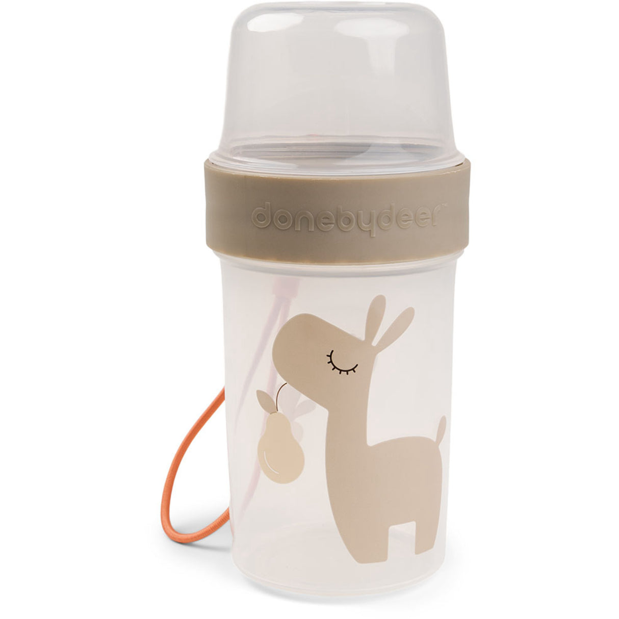 DonebyDeer Sand To Go 2-Way Snack Container L Lalee