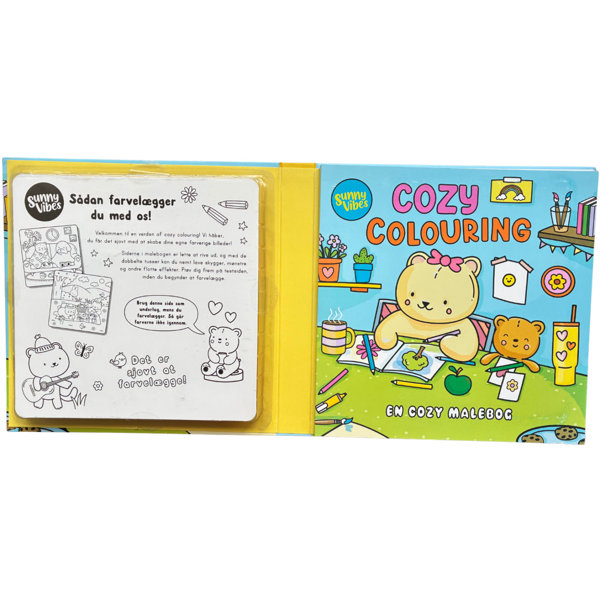 Forlaget Tukan Sunny Vibes: Cozy Colouring Box