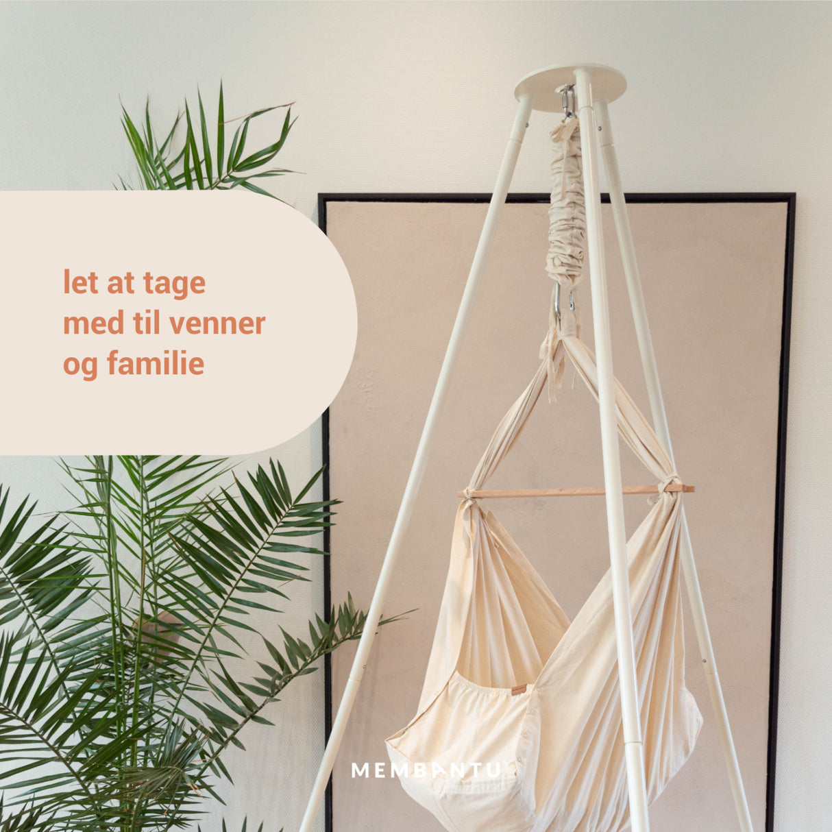 MEMBANTU Grey Cradle Stand Basic