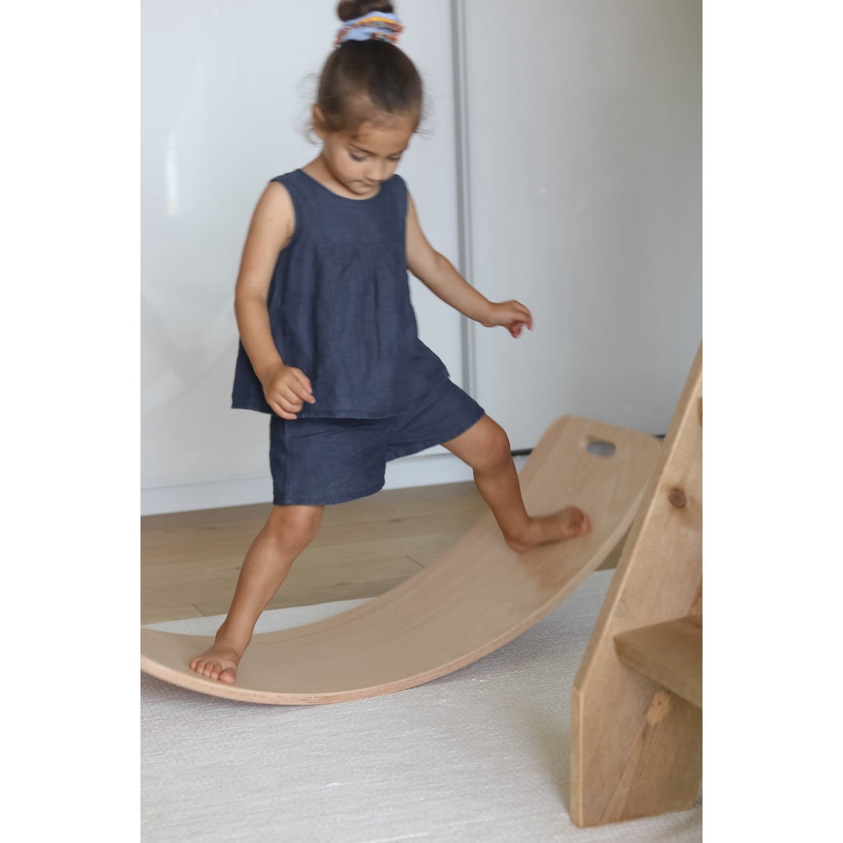 Curve Lab Purple Perfect Arc Balance Board Felt