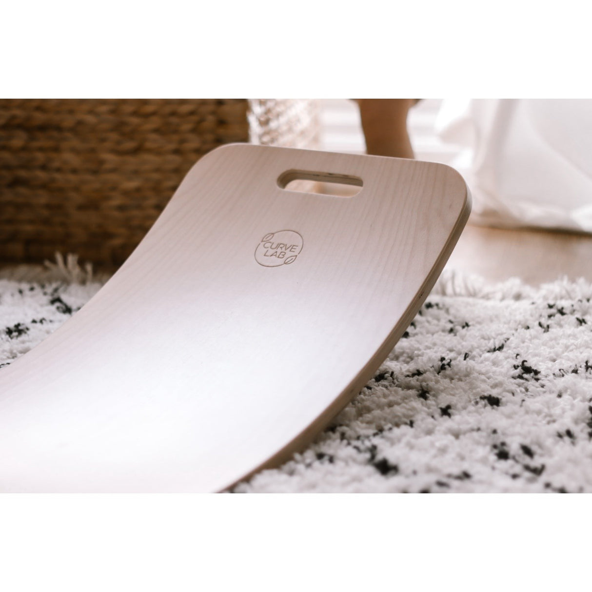 Curve Lab Dark Blue Perfect Arc Balance Board Felt