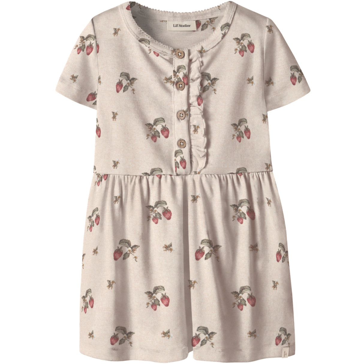 Lil'Atelier Morganite Strawberry Nmfgayo Smi Ss Dress Lil