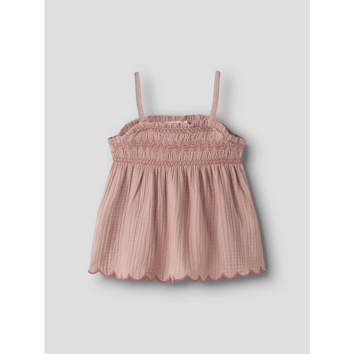 Lil'Atelier Rose Tan Nmfhiba Strap Top Lil