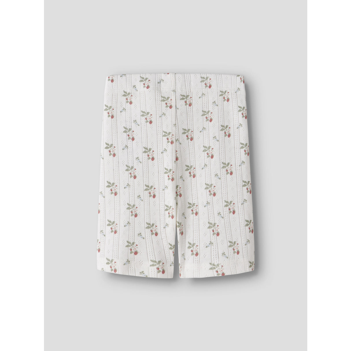 Lil'Atelier Coconut Milk Strawberry Nmfrachello Duna Slim Biker Shorts Lil