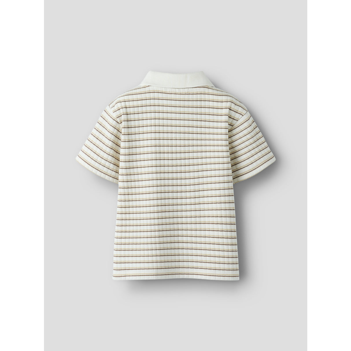 Lil'Atelier Coconut Milk Coca Mocha Nmmhaldur Ss Loose Polo Lil