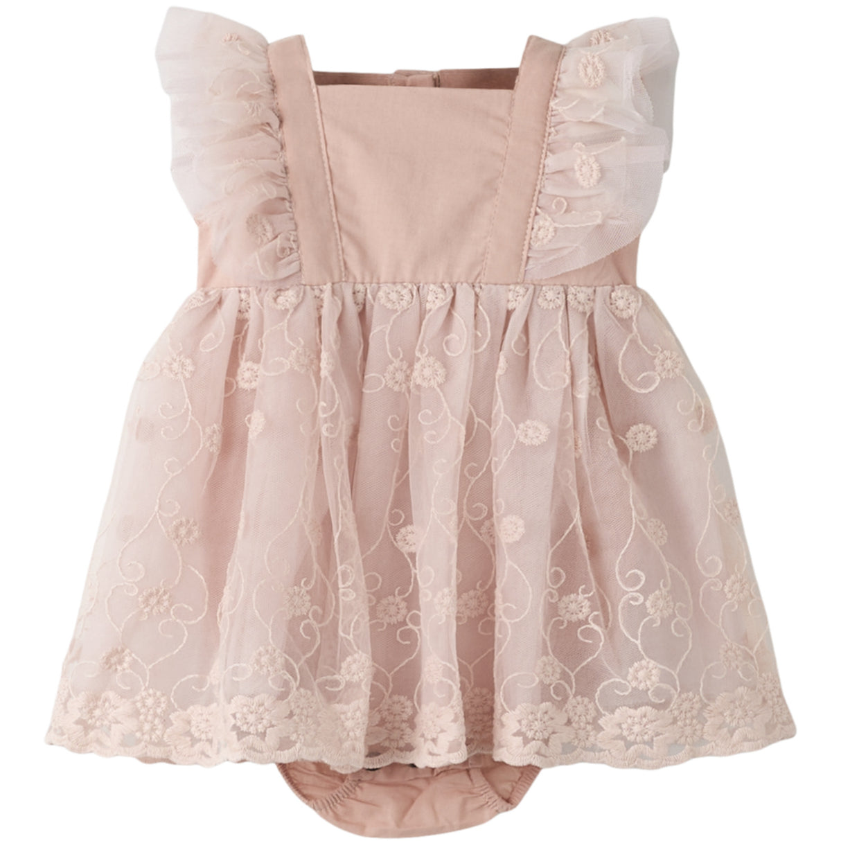 Lil'Atelier Peach Whip Nbffeya Sl Tulle Body Dress Lil