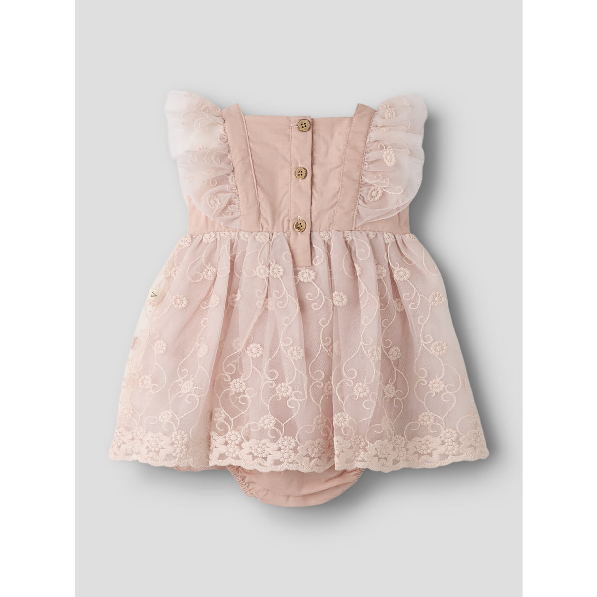Lil'Atelier Peach Whip Nbffeya Sl Tulle Body Dress Lil