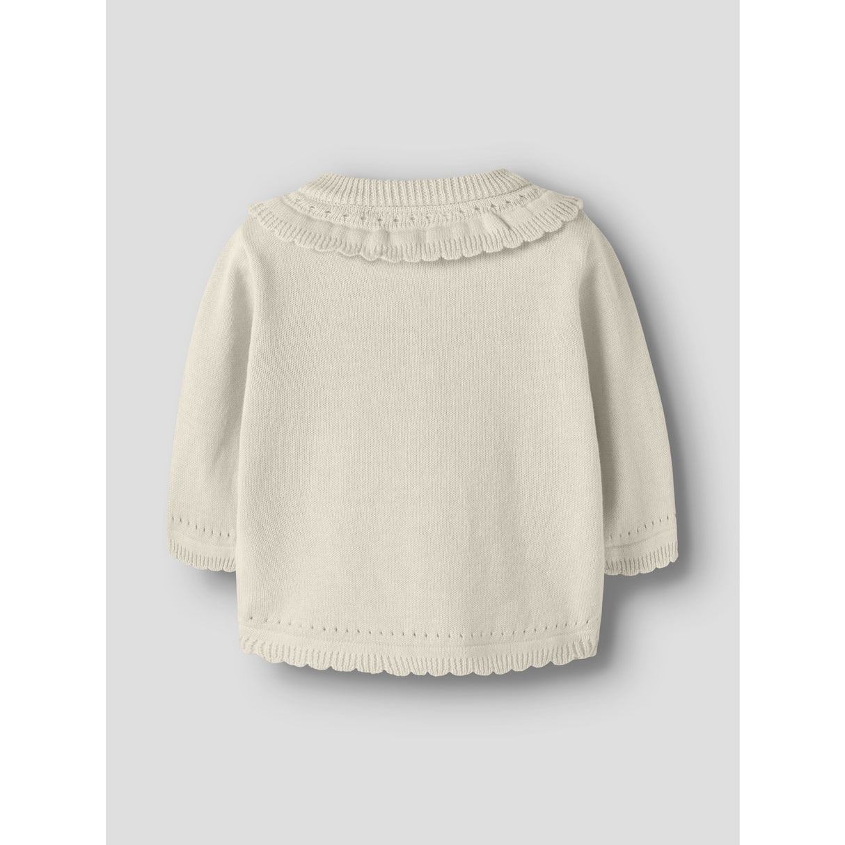 Lil'Atelier Coconut Milk Nbfhao Ls Knit Card Lil