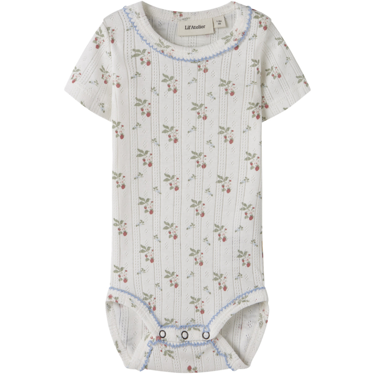 Lil'Atelier Coconut Milk Strawberry Nbfrachello Duna Ss Slim Body Lil