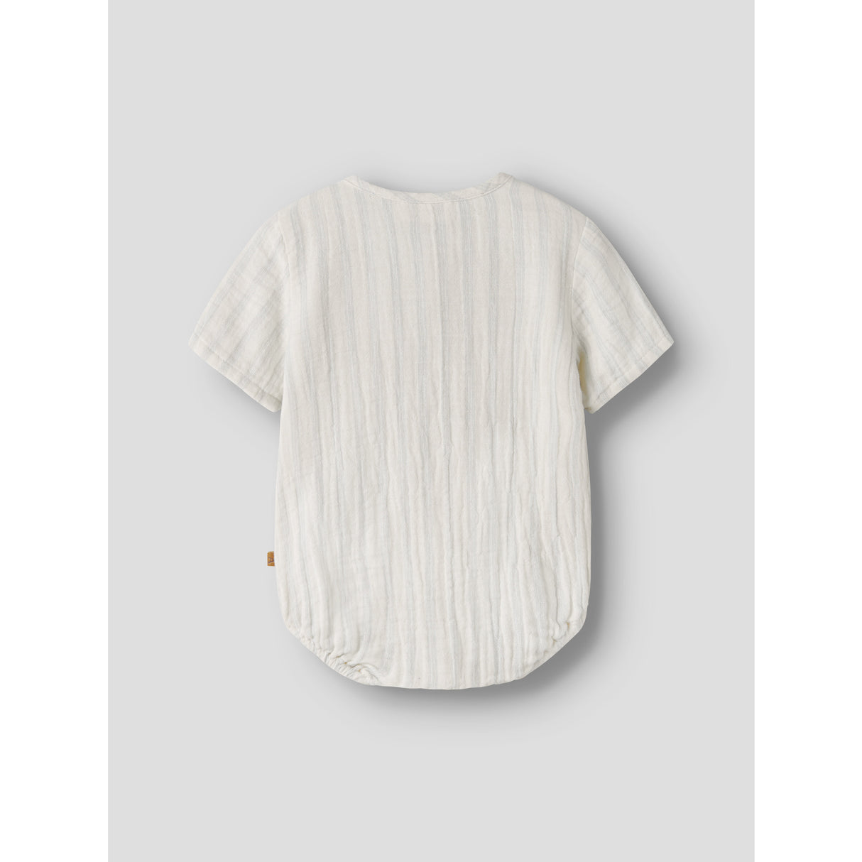 Lil'Atelier Coconut Milk Dusty Blue Nbmhagi Ss Loose Shirt Body Lil