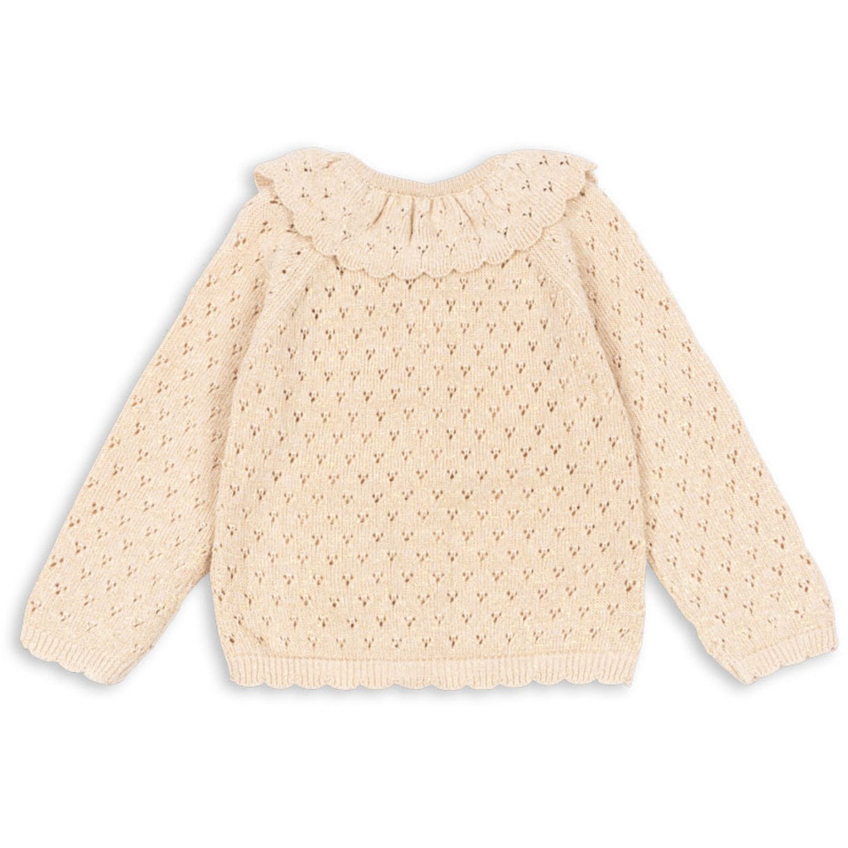 Konges Sløjd Buttercream Holiday Knit Cardigan